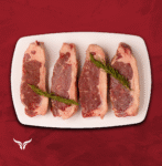 ستربلوين من لحم بقر نيوزيلندي مُغذّى على العشب New Zealand grass-fed beef striploin
