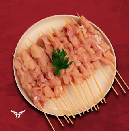 مشاكيك دجاج عمانية – بالطابع المحلي Omani Chicken Shashlik - with a local touch