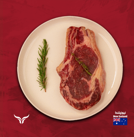 New Zealand Beef Rib Eye Steak on the Bone - From Natural Pasture-Raised Cows