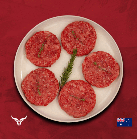 AUS Grass-fed Beef Burger 125gm x 4 patties