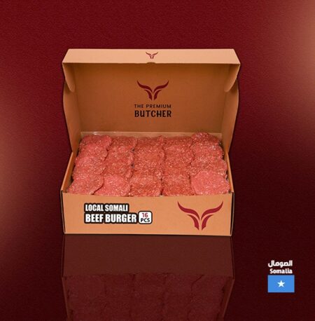 Local Somali Beef Burger Box