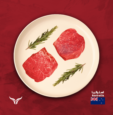 ستيك تندرلوين واجيو بقري أسترالي درجة تعريق 6 إلى7 AUS Wagyu Beef Tenderloin Steak MB 6/7