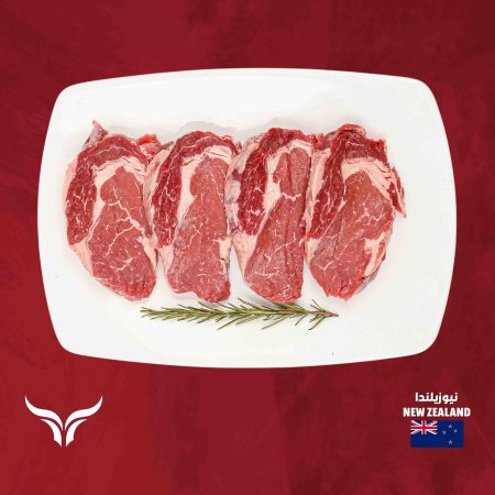 عرض 4 شرائح ريب آي لحم بقر نيوزيلندي مُغذّى على العشب 250 جم × 4