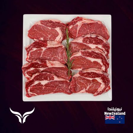 عرض 8 شرائح ريب آي لحم بقر نيوزيلندي مُغذّى على العشب 250 جم × 8
