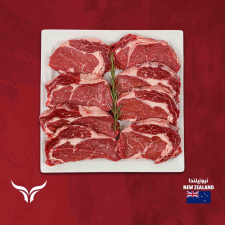 8 steaks offer NZ Grass-Fed Beef Ribeye 250gm x 8