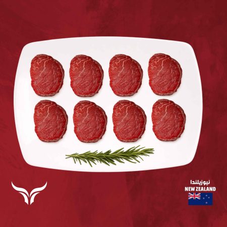 عرض 8 شرائح ريب آي لحم بقر نيوزيلندي مُغذّى على العشب 250 جم × 8